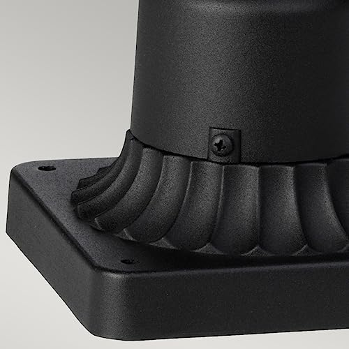 Borne-potelet Cotswold Elstead noir pour eclairage exterieur de jardin - 6