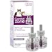 Comfort Zone Multicat Calming Diffuser Refill only, New 2X Pheromones for Cats Formula, 2 Pack