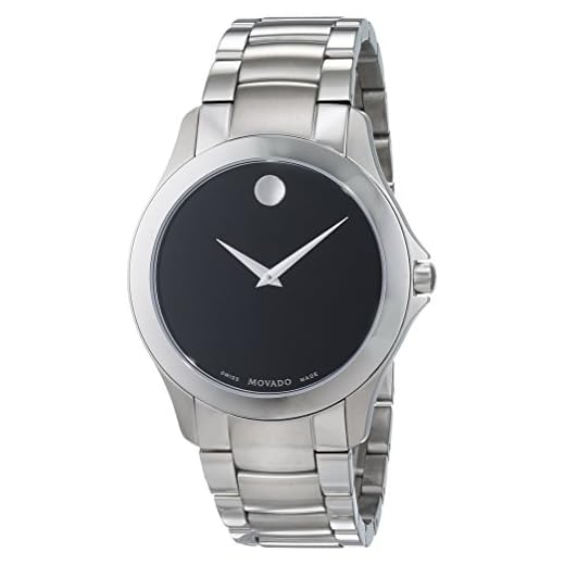Movado Reloj Analogico para Hombre de Cuarzo con Correa en Acero Inoxidable 607032