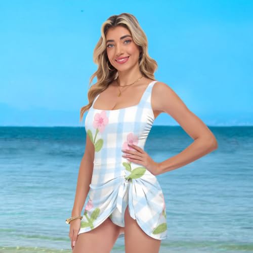 Robe de bain push-up : masquez les complexes avec ce maillot rose à fleurs - 7