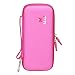Mchoi Hard Case Suitable for Texas Instruments TI-84 Plus CE/TI-83 Plus/TI-84 Plus CE/TI-83 Plus/Casio fx-9750GIII Graphing Calculator, Extra Pocket for USB Cables, Manual, Pencil, Ruler, Pink