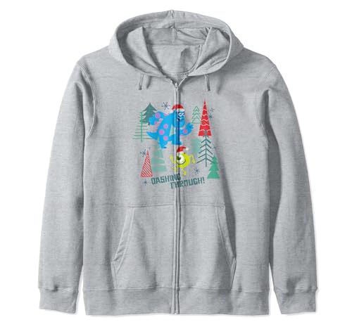 Sweat à capuche zippé Pixar Monsters Inc idée cadeau de Noël pour homme et femme