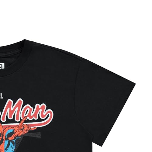 Marvel Ladies Comics Group Shirt - Spiderman, Ironman, Captain America & Hulk Tee - Throwback Classic T-Shirt4