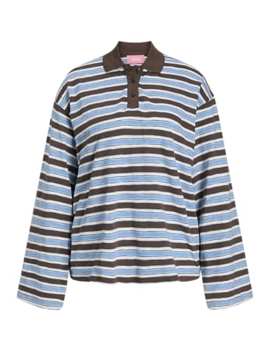 Polo de manga larga Jack & Jones Jxnaja LS camiseta polo para mujer en color Bracken