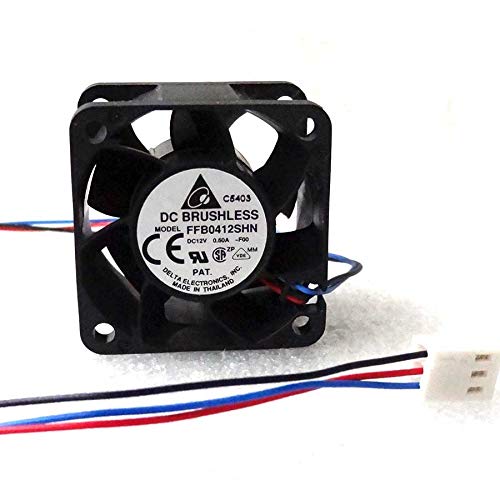 Cooler Fan for Delta FFB0412SHN-F00 40mm x 28mm Zeer High Speed 12V Fan 24 CFM 3 Pin 40x28mm