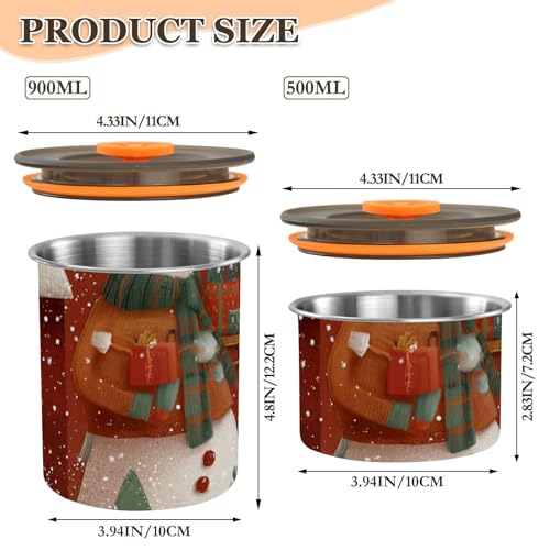 Envase para Café de Acero Inoxidable 500ml miniatura 3