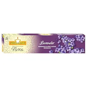 Mangaldeep Flora Lavender Incense Sticks - Refreshing and Long Lasting Aroma (115gm)