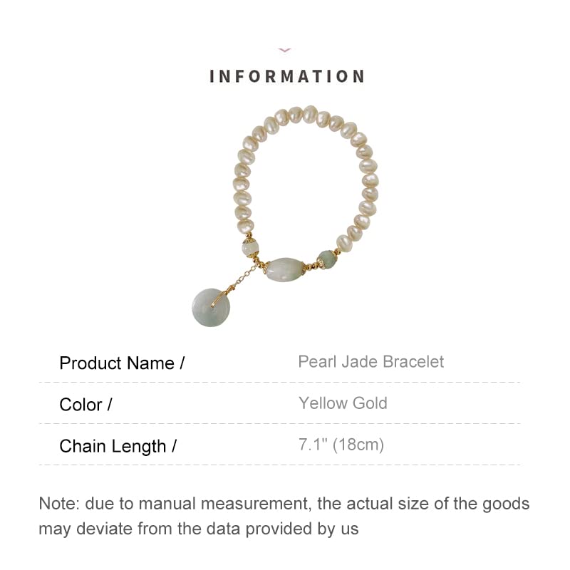 Bracelet de Perle Jade extensible, la solution pour les poignets sensibles - 4