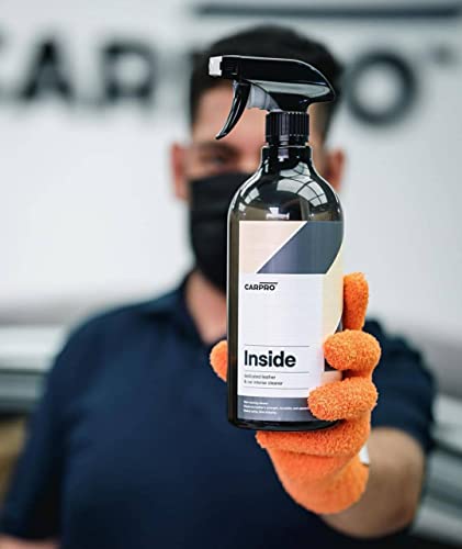 Image of CARPRO Inside Car Interior Cleaner: Ultimate Detailer Car Vinyl, Plastic & Finished Leather - Remove Dirt, Sweat, Oils from Interior Surfaces - Liter (34oz)