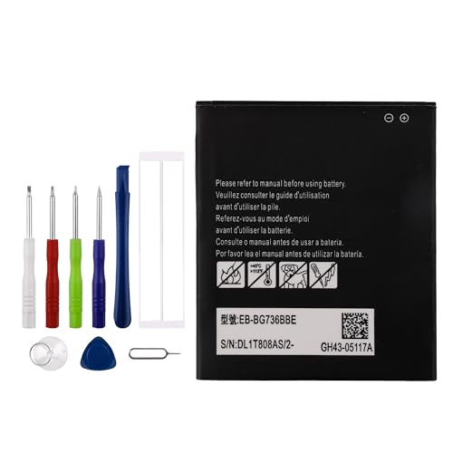 Batteria di ricambio compatibile con Galaxy Xcover 6 Pro 5G SM-G736B con toolkit