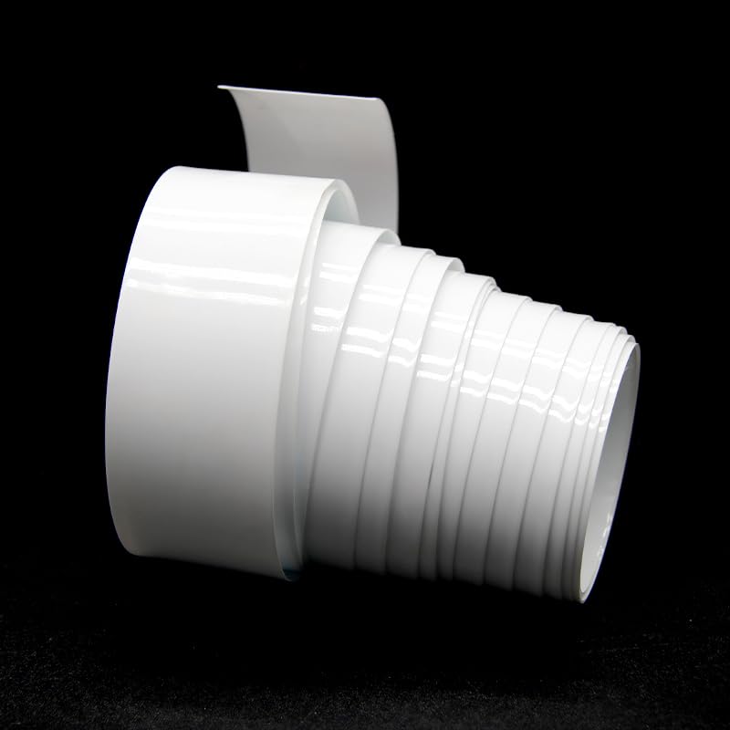 Rurki termokurczliwe Rurki termokurczliwe Opakowanie rurki termokurczliwej PVC 18650, białe, średnica 18,8 mm ~ 158 mm Folia ochronna, obudowa Tuleja kablowa 1 szt.(102MM*20 METERS)