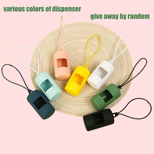 Dog-poop-bags-315-Counts-pet-waste-bags-with-dispenser-21-Rolls-100-Biodegradable-Scented-poop-bags-for-dogs-and-cats-Eco-friendly-Leak-proofPinkPurple-Green