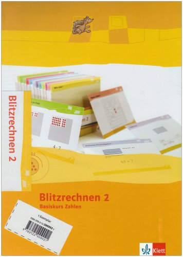 Blitzrechnen 2: Kartei Klasse 2: Basiskurs Zahlen. Karteikarten (Programm Mathe 2000+) Blitzrechnen 2: Kartei Klasse 2: Basiskurs Zahlen. Karteikarten (Programm Mathe 2000+)