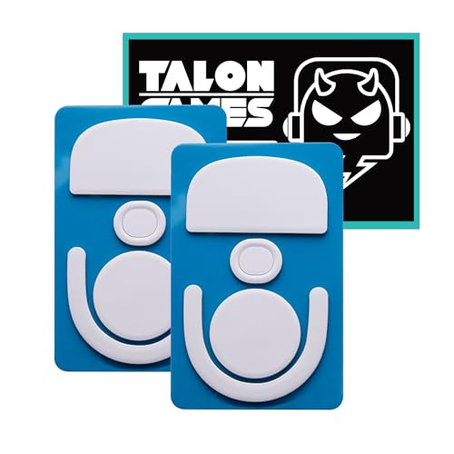TALONGAMES マウスソール ラウンドエッジ ソール マウスフィート ロジクール Logicool G Pro X Superlight 2 用 交換用 ゲーミングマウス移動改善 Super Smooth Glide 高耐久 超低摩擦 【日本正規代理店保証品】 (ホワイト)