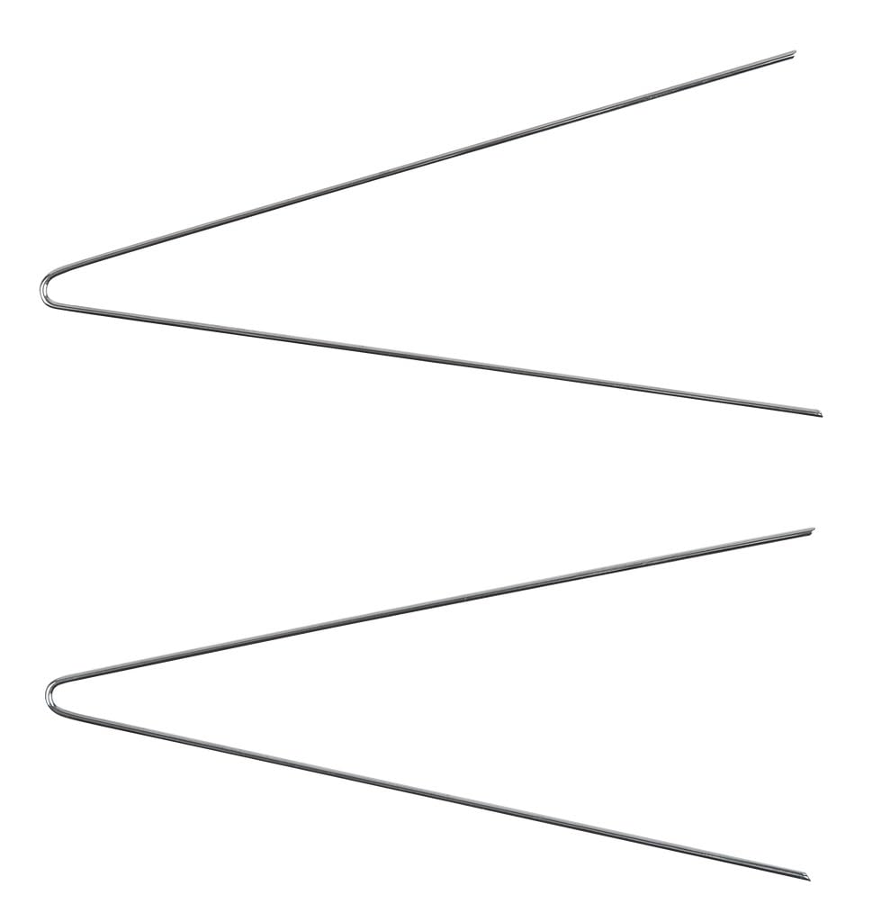 KS Tools 500.1383 Mercedes Ignition Lock Removal Needle Tool Diameter 1.25 mm 2-Piece, Silber