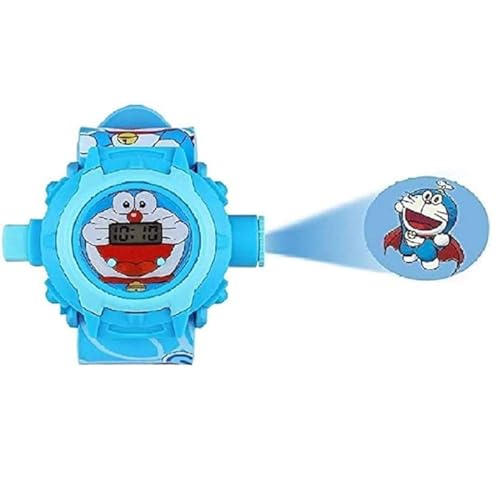 Image of Acnos Brand- Digital 24 Images Projector 7 Character Watch for Kids Boys Rubber Material Watch Diwali Gift Birthday Return Gift Best Digital Toy Watch for Boy's Girl's