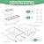 damynuo 14Pack Fridge Organizer Bins, Clear Refrigerator Organizing Containers with Lids and Refrigerator Drawers, Stackable Food, Vegetable and Fruit Containers for Fridge Organizers and Storage