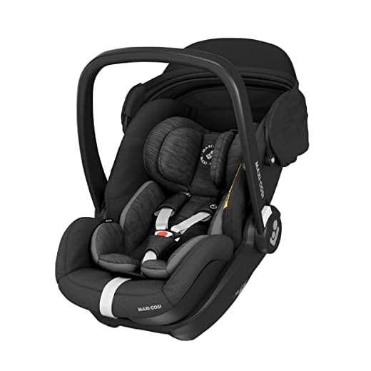 Maxi-Cosi Marble Silla coche bebé Grupo 0+ con base isofix incluida, Seguridad i-Size y Protección lateral superior, portabebés reclinable desde nacimiento hasta 15 meses (40-85 cm), Essential black