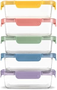 Ello Glass Meal Prep Set