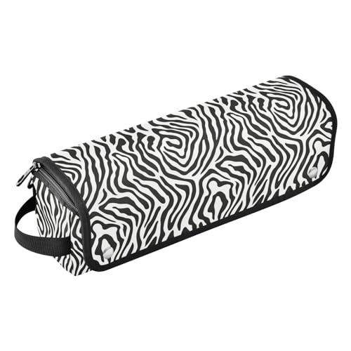 Bolsa de viaje resistente al calor Skin Design Marble para herramientas de cabello, organizador portátil para planchas, rizadores y accesorios de cuidado capilar miniatura 1