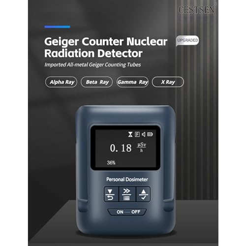 Detector portátil de radiación nuclear y dosímetro EMF miniatura 2