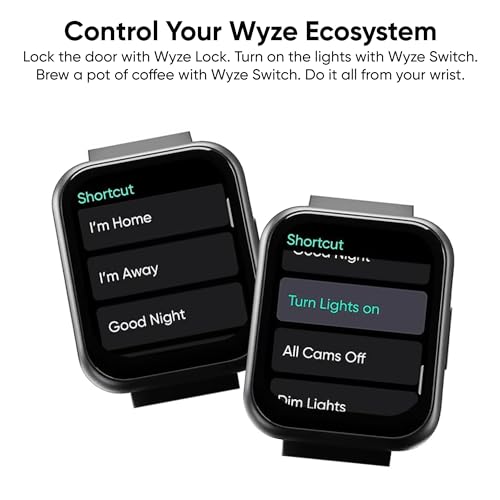 Image of WYZE Smart Watch, 1.75 inch(47mm)Aluminum Smartwatch for Android Phones and iOS Phones IP68 Waterproof Fitness Tracker with Heart Rate /Blood Oxygen /Sleep / Menstrual Monitor Digital Watch for Women and Men