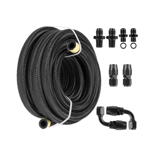 Kit Carburant AN6 3/8" PTFE Haute Performance pour Rénovation Moteur LS Swap