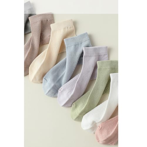 Generic 8 Pair Kid Girls Mesh Thin Ankle Socks Kids Casual Seamless Socks Breathable Toddler Athletic Sports Socks4