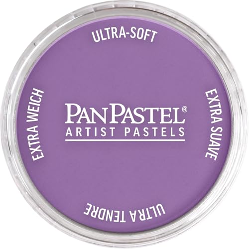 PanPastel Artist Pastels by GOLDEN, Violet Light, 2.44” / 62mm Pan Diameter, Professional Artist Pastels, Unique Pan Format (cake-like)