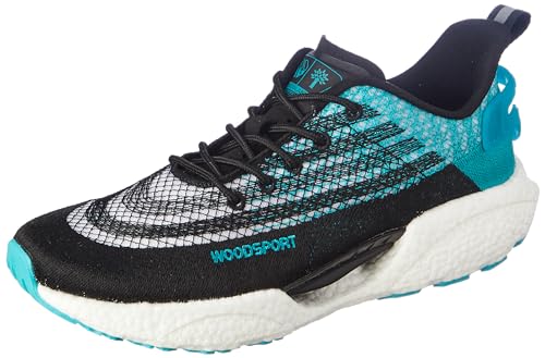 Woodland Mens Black/Teal MESH Sports Shoes-7 UK (41EU) (SGC 4509022) (B0CVQNC3MW) Amazon Price History, Amazon Price Tracker