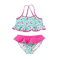 Algopix Similar Product 6 - Viv Lou Mermaid Kiss Girls Swim Set