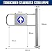 Industrial Safety Swing Gate for Warehouse & Supermarket Entrance - 100cm Right Opening Automatic Rebound Door with Spring,Automatic Closing Gate for Library Store Store Shopping Malls (Right)
