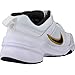 NIKE Men's Sneaker, White Black Gold Suede, 10.5