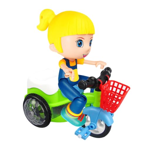 Tricycle acrobatique intelligent Abaodam pour garcon et filles jouet plastique resistant LED