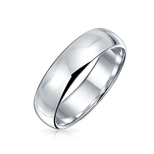 Alliance en argent sterling .925 traditionnelle de 5mm haut de gamme