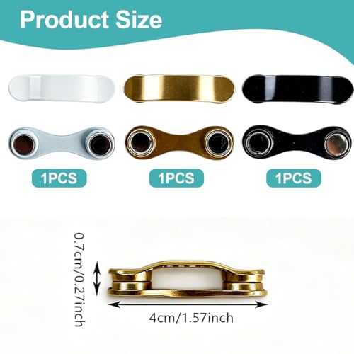 Image of 3Pcs Specs Holder with Magnetic Badges, Eyeglass Holder and Sunglasses Organizer for Office and Travel Use