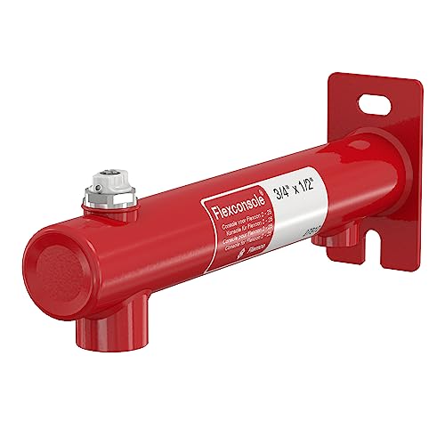 Flamco Flexconsole ¾ pour fixer les vases d'expansion Flexcon (2-25 litres) à un mur, bouchon de radiateur avec purge d'air manuelle, 27910