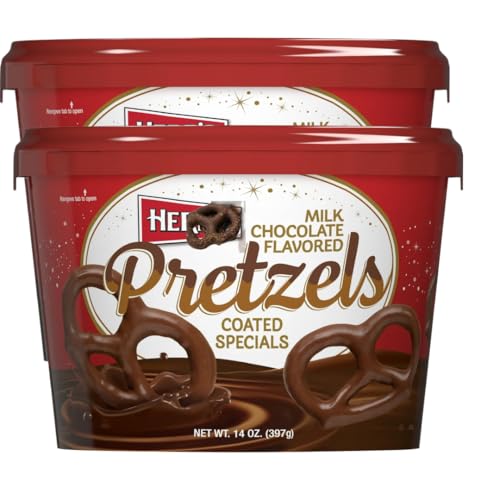 Milk Chocolate Coated flavored Sourdoughs Pretzels, 14 oz (14 Ounce(2