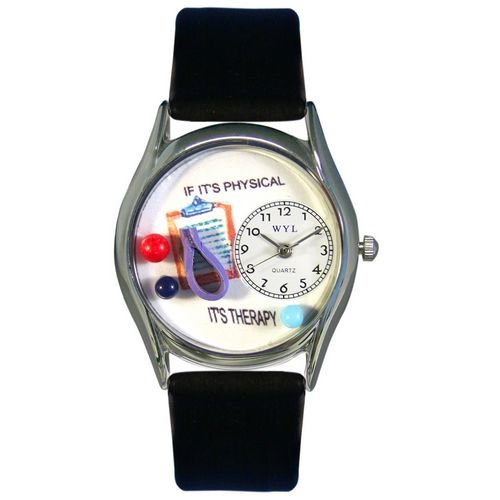 Physical Therapist Watch Small Silver Style