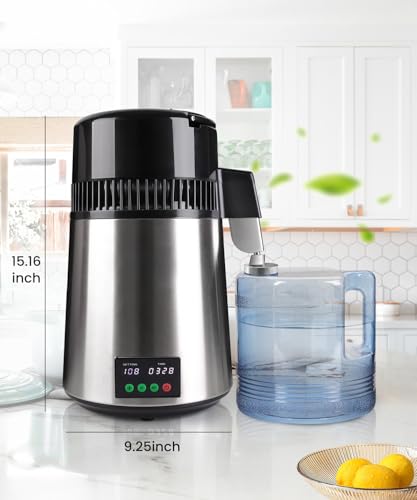 Viveneat WD1-SR-F-US-BY Water Distiller, 750W Countertop Water Distiller Machine thumb #7