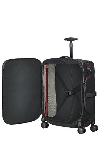 SAMSONITE Paradiver Light - Spinner Duffle Bag 55/20 Travel Duffle, 55 cm, 50 liters, Black