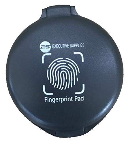 Thumbprint Pad- Fingerprint pad, Clear Impressions, for Identification and Security ID, Professional Fingerprint Pad, by Executive Supplies