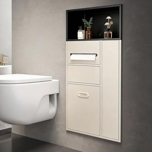 Cubo de basura 4 en 1 para baño de acero inoxidable 2