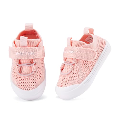 Image of BMCiTYBM Baby Shoes Boy Girl Infant Sneakers Non-Slip First Walkers 6 9 12 18 24 Months