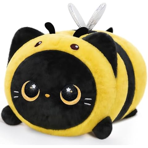 Mewaii 8" Moon Eyed Cat Plush Pillow Cover