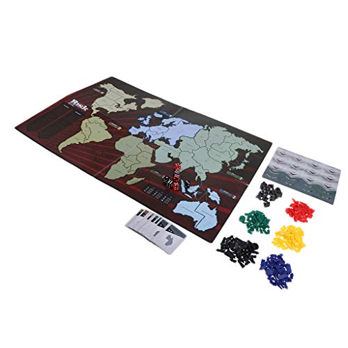 Risk Board Game THE CONQUEST OF THE WORLD Complete War Strategy Chess Game #A