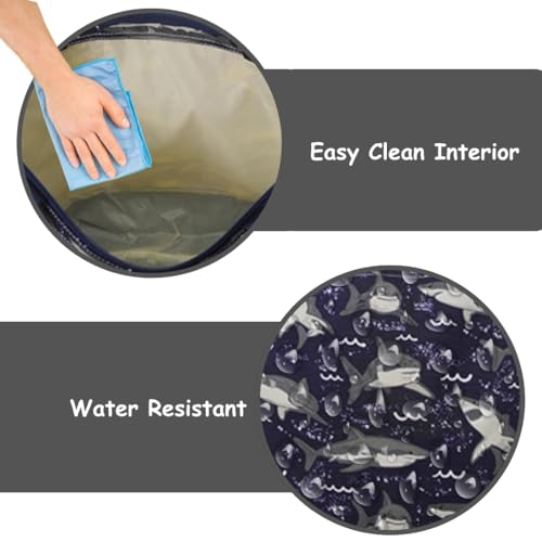 Image of NGIL Medium Top Zipper Closure Canvas Tote Bag with Attached Matching Coin Purse For Moms and Nurses