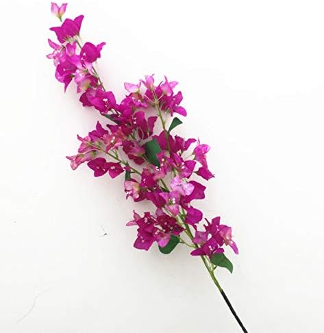 4pcs Long Bougainvillea Artificial Floor Mounted Fake Large Size Bougainvillea Flower 118cm for Wedding Centerpieces Decorative Flower (Fuchsia)