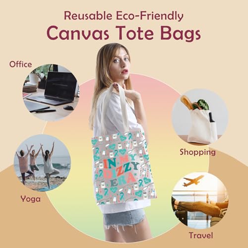 Bolso tote de concienciación sobre el síndrome POTS, para guerreros y regalo de sanación miniatura 6