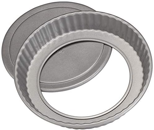 Stellar James Martin SJM79 Non-Stick 8" Round Fluted Flan Tin, Loose Base, High Grade Steel, Dishwasher Safe 20cm x 3cm - 5 Year Non-Stick Warranty